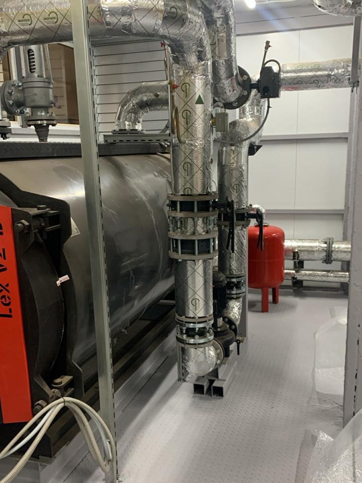 Водогрейный котел котельной установки Штольф-БМК