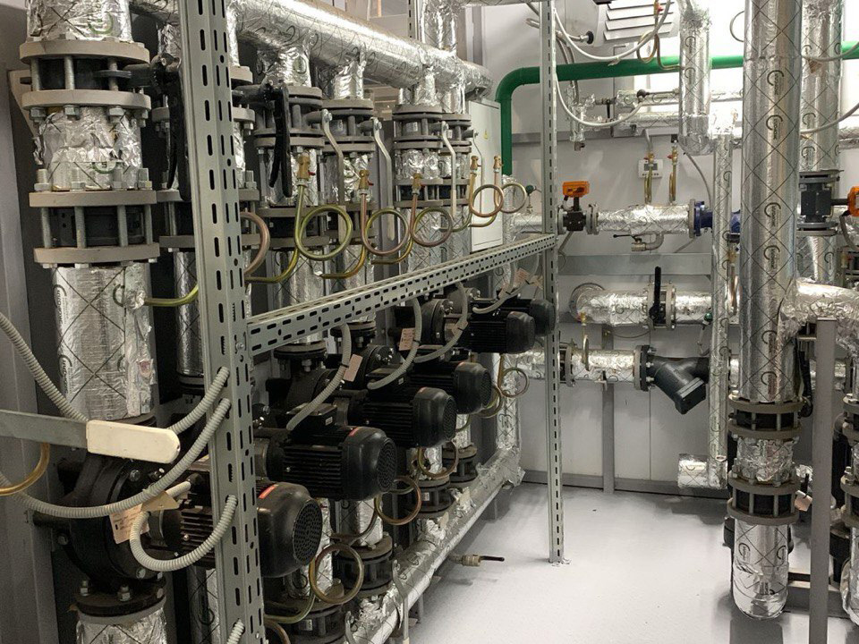 Узловые элементы газовой котельной
