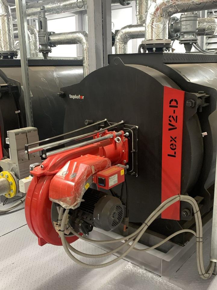 Котел водогрейной котельной производства Штольф-БМК