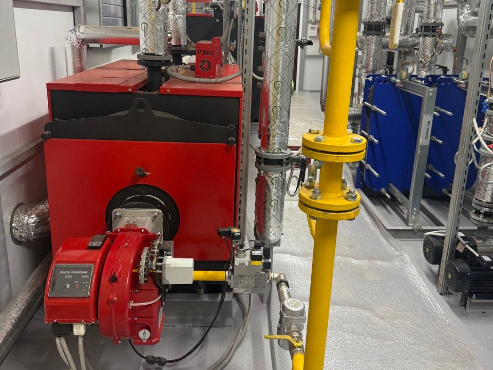 Узловые элементы блочно-модульной котельной 