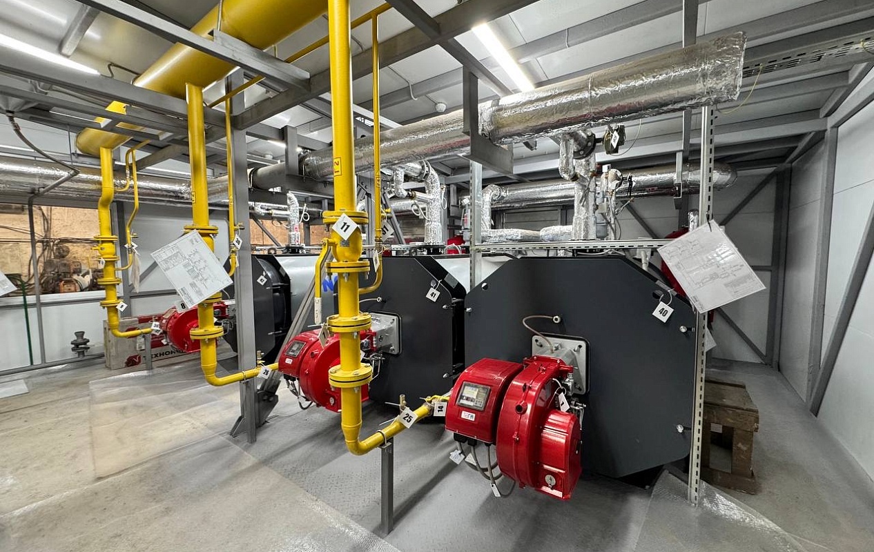 Блочно-модульная водогрейная котельная установленной теплопроизводительностью 3,0 МВт, рабочей теплопроизводительностью 2,736 МВт, топливо – природный газ, с дымовой трубой ферменного типа (высота 20 м.)