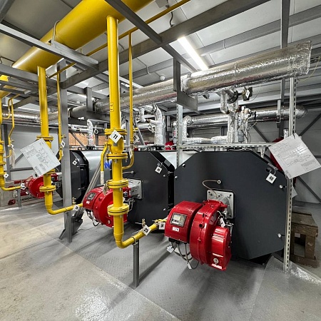 Блочно-модульная водогрейная котельная установленной теплопроизводительностью 3,0 МВт, рабочей теплопроизводительностью 2,736 МВт, топливо – природный газ, с дымовой трубой ферменного типа (высота 20 м.)