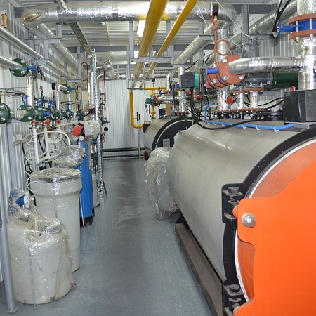 Блочно-модульная водогрейная котельная, установленной теплопроизводительностью 1 ,5  МВт, топливо – природный газ