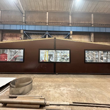 Блочно-модульная водогрейная котельная установленной теплопроизводительностью 3,0 МВт, рабочей теплопроизводительностью 2,736 МВт, топливо – природный газ, с дымовой трубой ферменного типа (высота 20 м.)