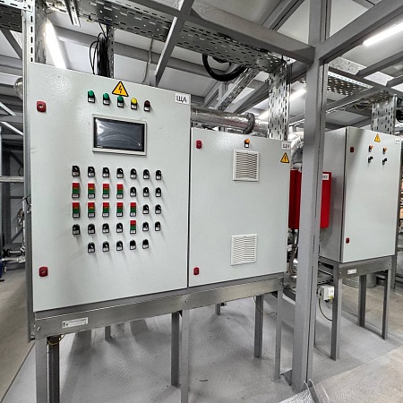 Блочно-модульная водогрейная котельная установленной теплопроизводительностью 3,0 МВт, рабочей теплопроизводительностью 2,736 МВт, топливо – природный газ, с дымовой трубой ферменного типа (высота 20 м.)